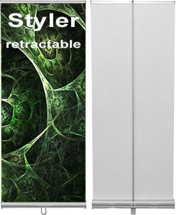 Styler retractable banner stand