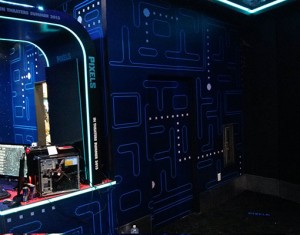 wall mural comic con pacman